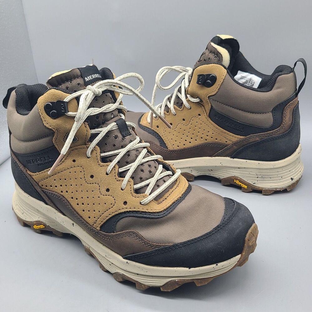 Merrell Speed Solo Mid Waterproof Hiking Boot Men's EU 43 US 9 M J0049533 NEW